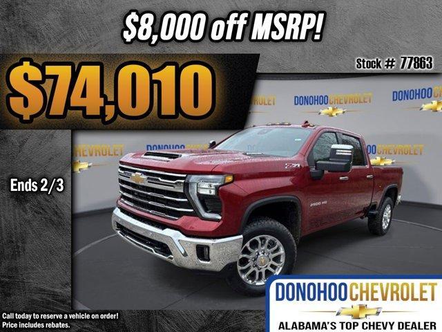 new 2025 Chevrolet Silverado 2500 car, priced at $74,010