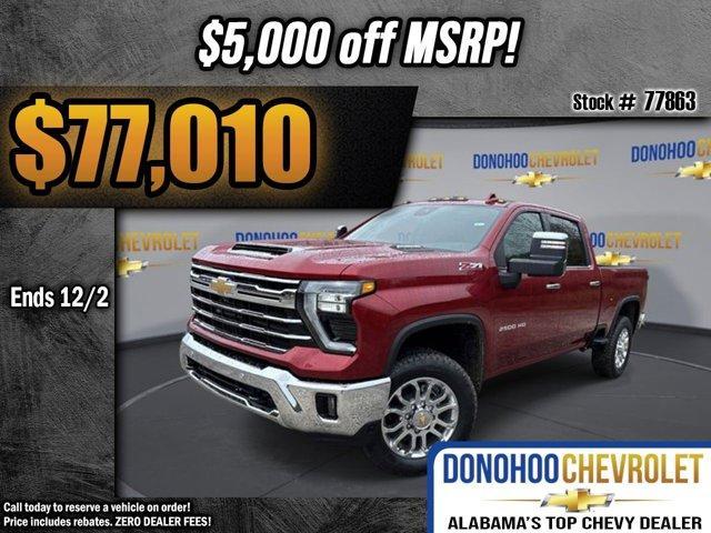 new 2025 Chevrolet Silverado 2500 car, priced at $77,010