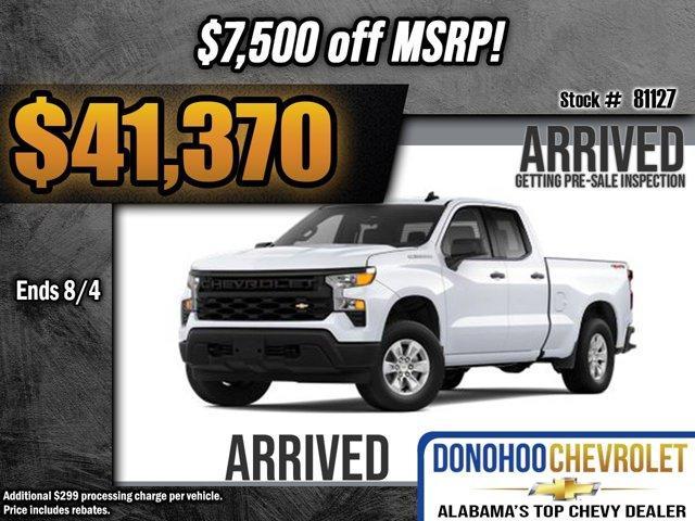new 2025 Chevrolet Silverado 1500 car, priced at $41,370