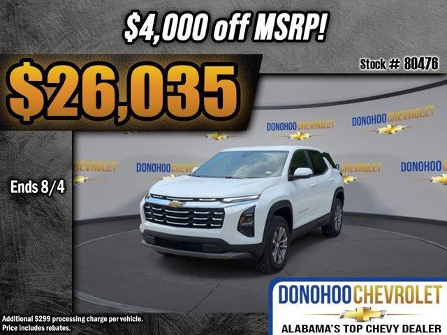 new 2026 Chevrolet Equinox car, priced at $26,035
