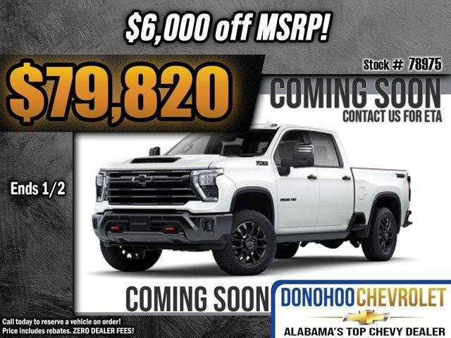 new 2025 Chevrolet Silverado 2500 car, priced at $79,820