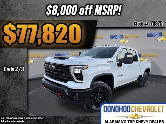 new 2025 Chevrolet Silverado 2500 car, priced at $77,820