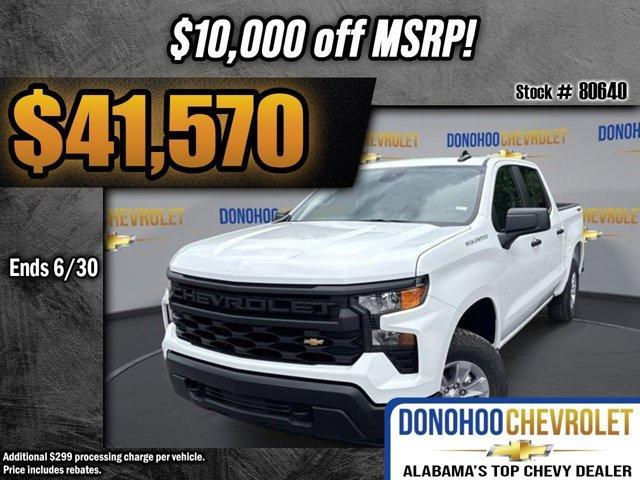 new 2025 Chevrolet Silverado 1500 car, priced at $41,570
