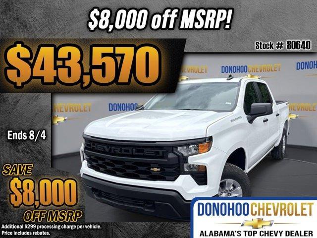 new 2025 Chevrolet Silverado 1500 car, priced at $43,570