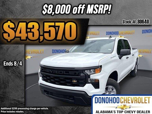 new 2025 Chevrolet Silverado 1500 car, priced at $43,570
