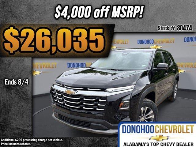 new 2026 Chevrolet Equinox car, priced at $26,035