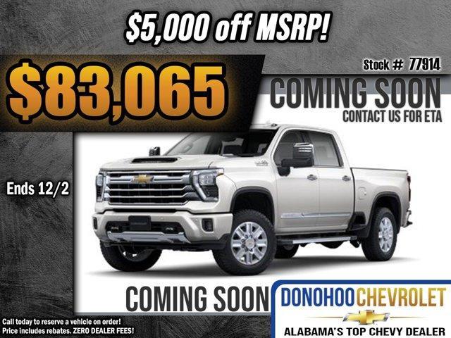 new 2025 Chevrolet Silverado 2500 car, priced at $83,065