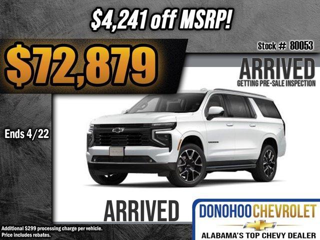 new 2025 Chevrolet Suburban car, priced at $72,879