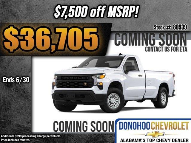 new 2025 Chevrolet Silverado 1500 car, priced at $36,705