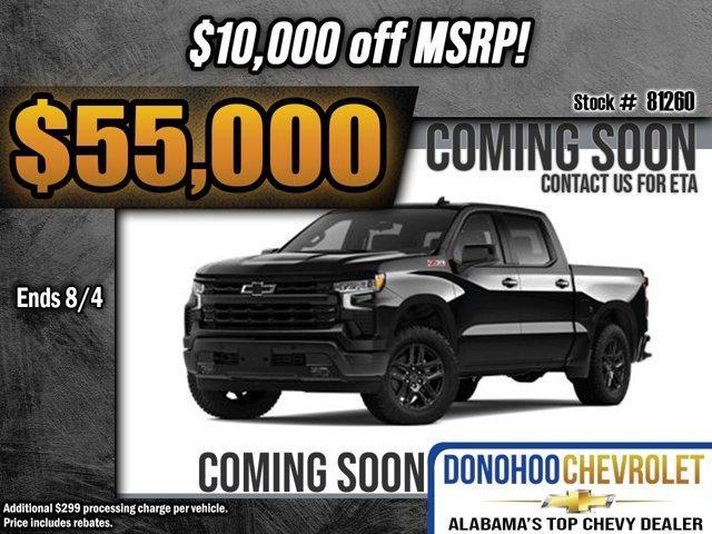 new 2025 Chevrolet Silverado 1500 car, priced at $55,000