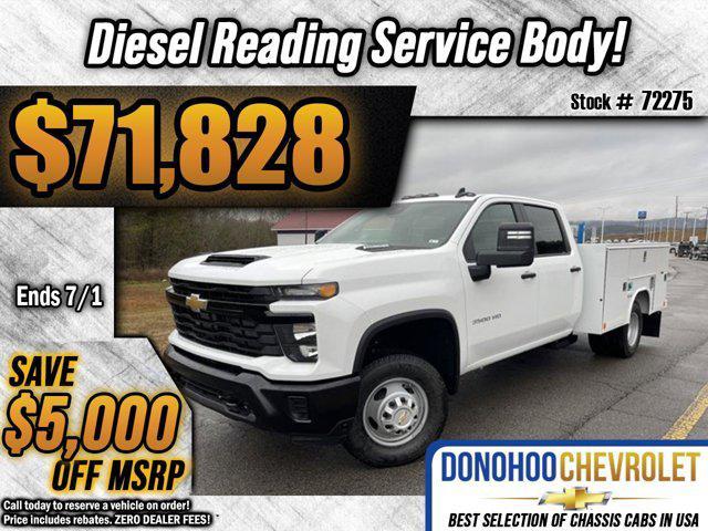 new 2024 Chevrolet Silverado 3500 car, priced at $71,828