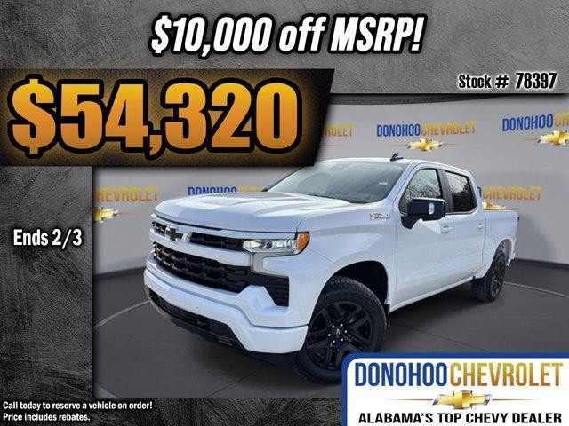 new 2025 Chevrolet Silverado 1500 car, priced at $54,320