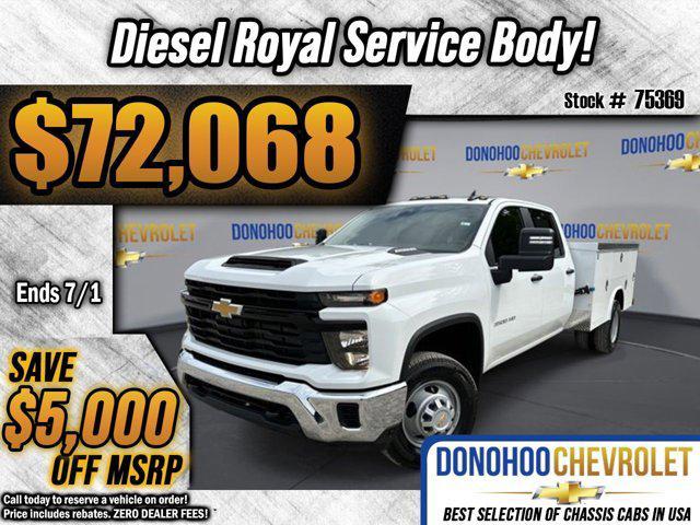 new 2024 Chevrolet Silverado 3500 car, priced at $72,068