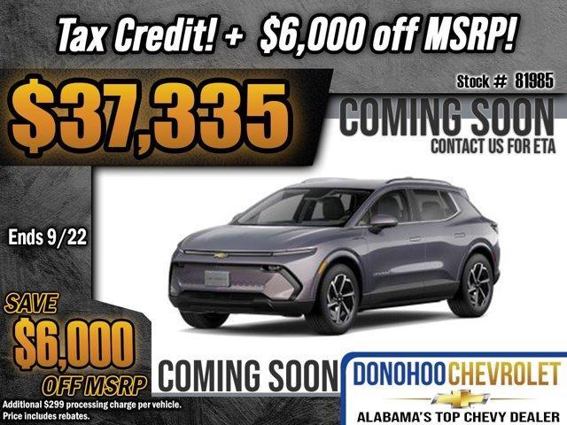 new 2026 Chevrolet Equinox EV car, priced at $37,335