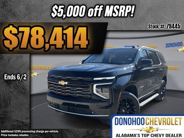 new 2025 Chevrolet Tahoe car, priced at $78,414