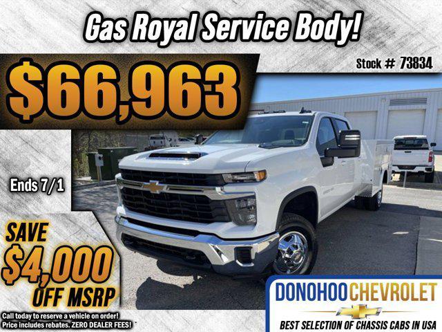 new 2024 Chevrolet Silverado 3500 car, priced at $66,963