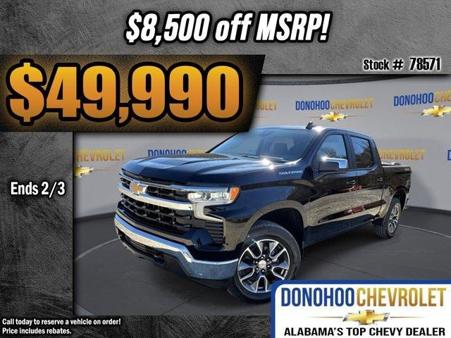 new 2025 Chevrolet Silverado 1500 car, priced at $49,990