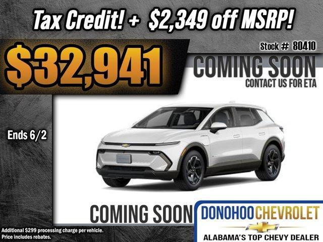 new 2025 Chevrolet Equinox EV car, priced at $32,941