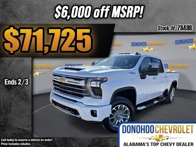 new 2025 Chevrolet Silverado 2500 car, priced at $71,725