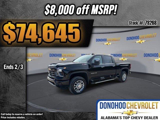 new 2025 Chevrolet Silverado 2500 car, priced at $74,645