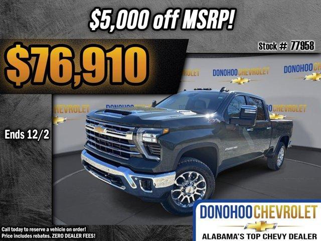 new 2025 Chevrolet Silverado 2500 car, priced at $76,910