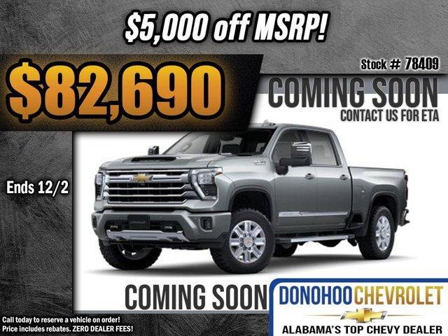 new 2025 Chevrolet Silverado 2500 car, priced at $82,690