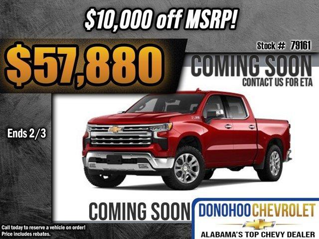 new 2025 Chevrolet Silverado 1500 car, priced at $57,880