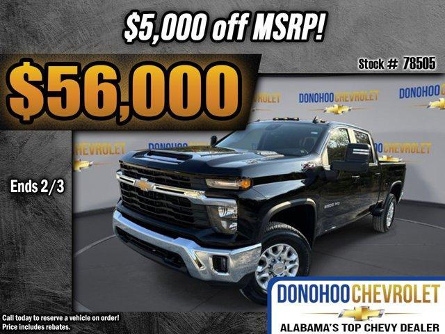 new 2025 Chevrolet Silverado 2500 car, priced at $56,000