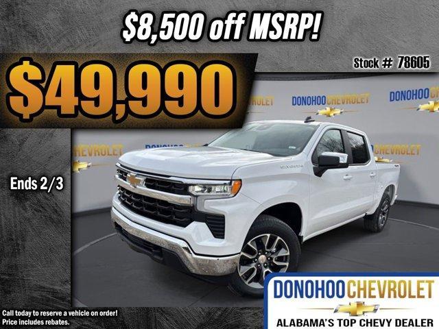 new 2025 Chevrolet Silverado 1500 car, priced at $49,990