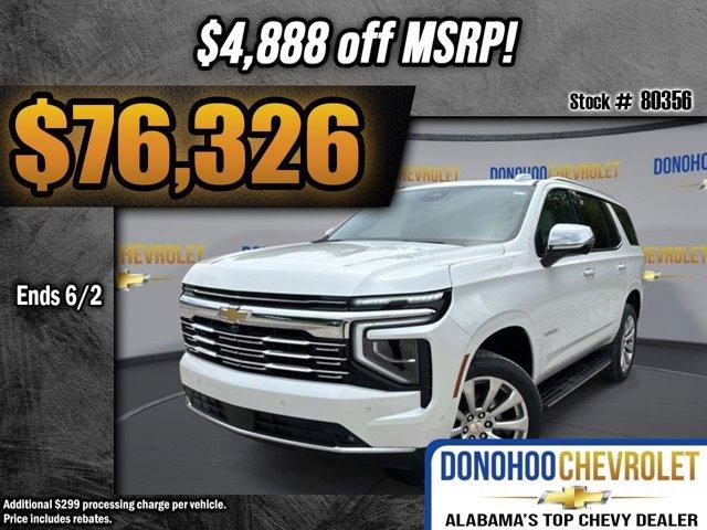 new 2025 Chevrolet Tahoe car, priced at $76,326
