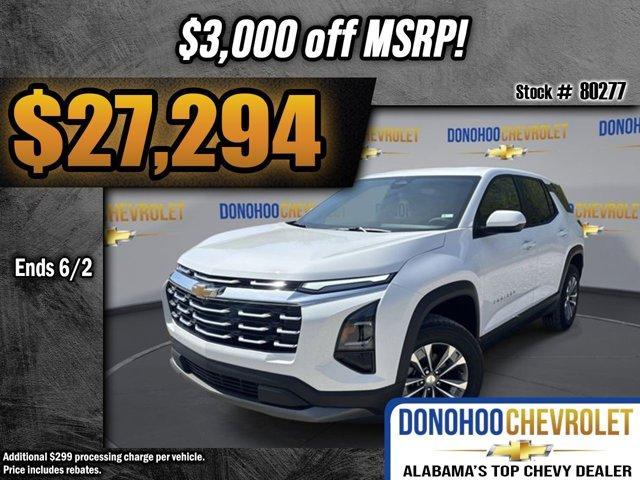 new 2025 Chevrolet Equinox car, priced at $27,294