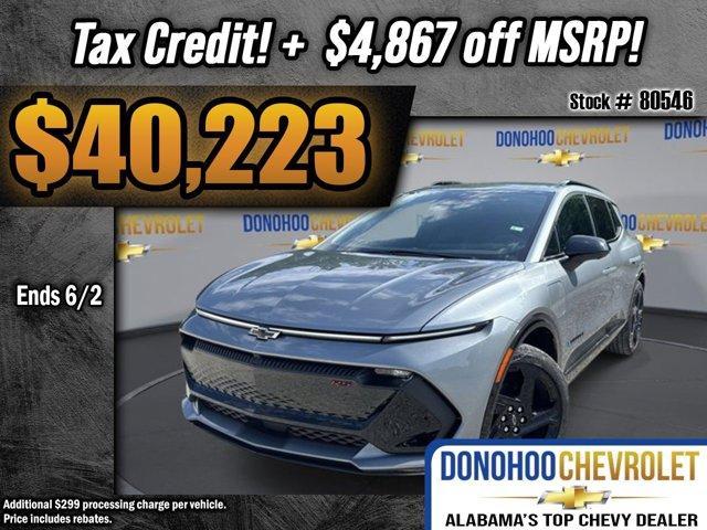 new 2025 Chevrolet Equinox EV car, priced at $40,223