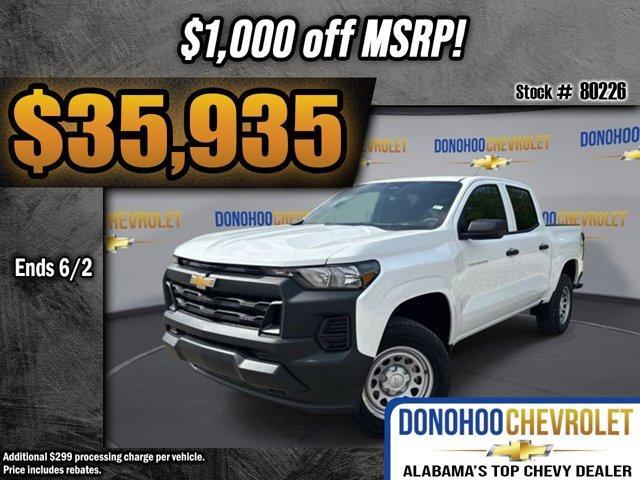 new 2025 Chevrolet Colorado car, priced at $35,935