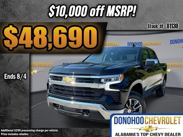 new 2025 Chevrolet Silverado 1500 car, priced at $48,690