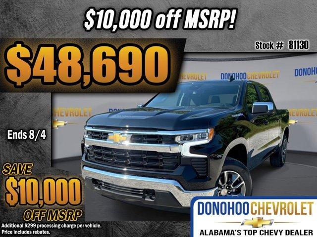 new 2025 Chevrolet Silverado 1500 car, priced at $48,690