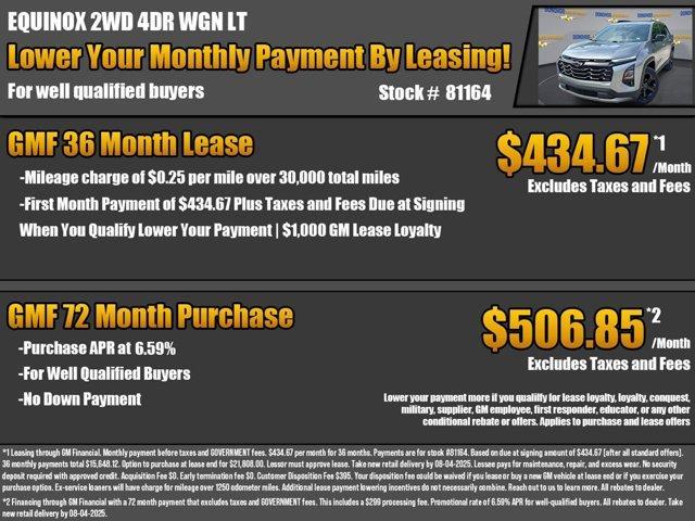 new 2026 Chevrolet Equinox car, priced at $30,075