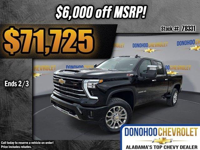 new 2025 Chevrolet Silverado 2500 car, priced at $71,725