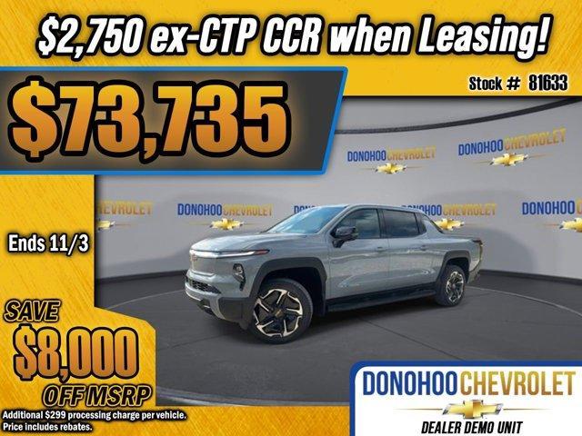 new 2026 Chevrolet Silverado EV car, priced at $73,735