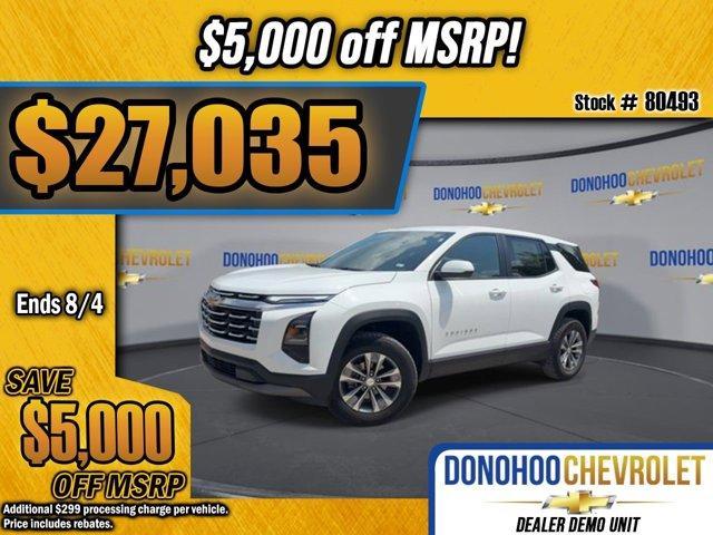 new 2026 Chevrolet Equinox car, priced at $27,035