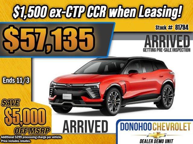 new 2026 Chevrolet Blazer EV car, priced at $57,135