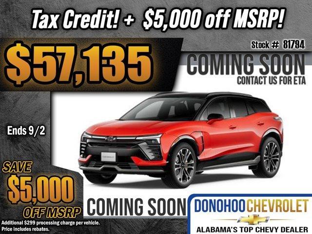 new 2026 Chevrolet Blazer EV car, priced at $57,135