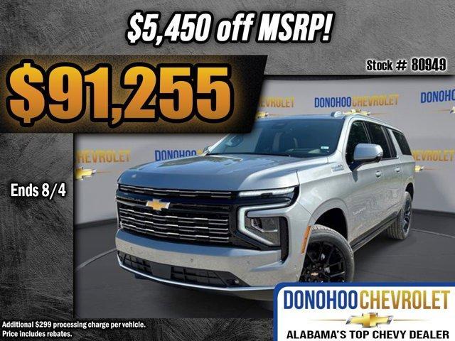 new 2025 Chevrolet Suburban car, priced at $91,255
