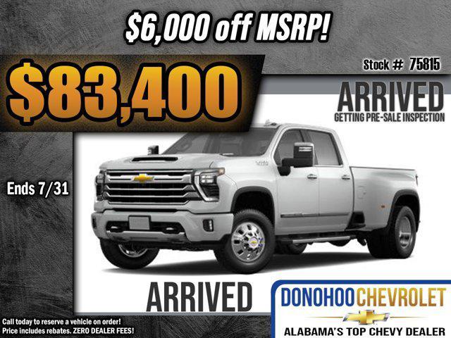 new 2024 Chevrolet Silverado 3500 car, priced at $83,400