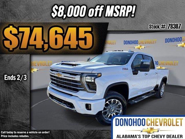 new 2025 Chevrolet Silverado 2500 car, priced at $74,645