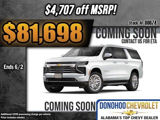 new 2025 Chevrolet Suburban car, priced at $81,698