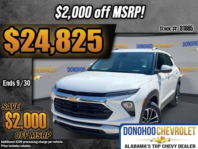 new 2026 Chevrolet TrailBlazer car, priced at $24,825