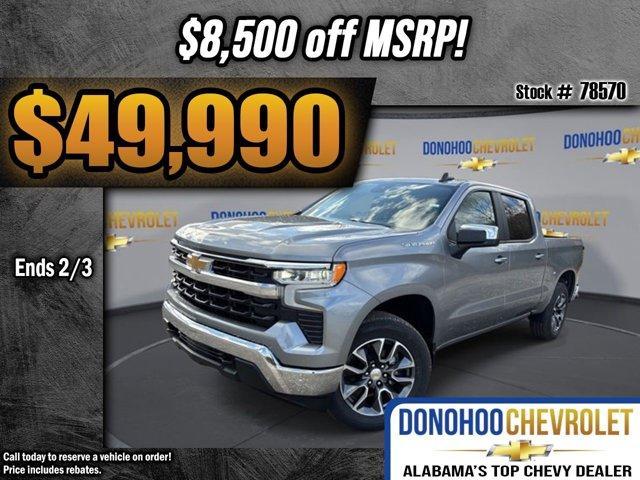 new 2025 Chevrolet Silverado 1500 car, priced at $49,990