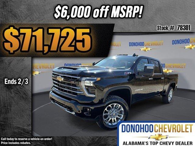 new 2025 Chevrolet Silverado 2500 car, priced at $71,725