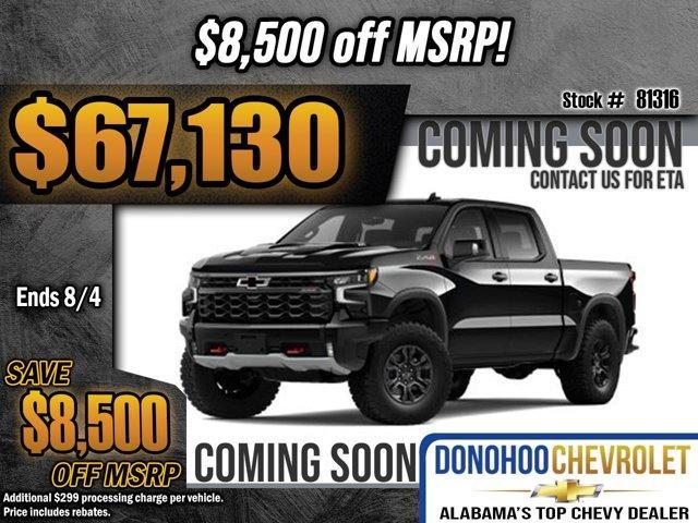 new 2025 Chevrolet Silverado 1500 car, priced at $67,130