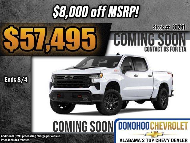 new 2025 Chevrolet Silverado 1500 car, priced at $57,495